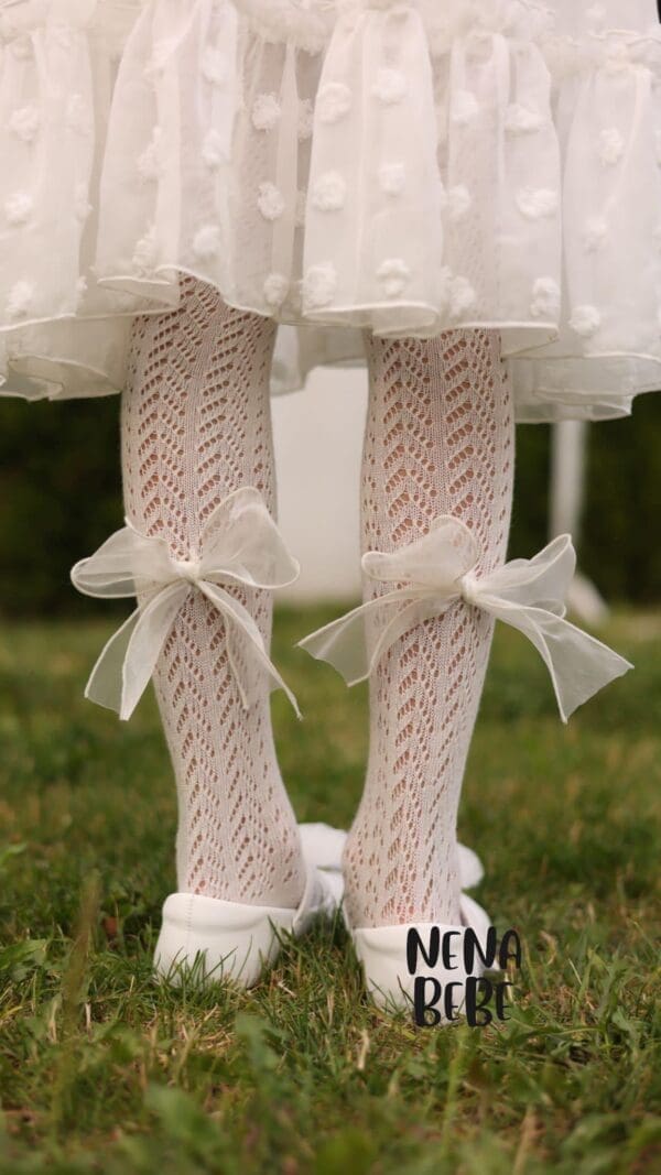 Vaikiškos pėdkelnės su permatomu kaspinėliu