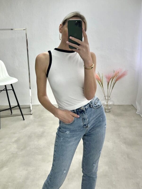 Marškinėliai Basic be rankovių