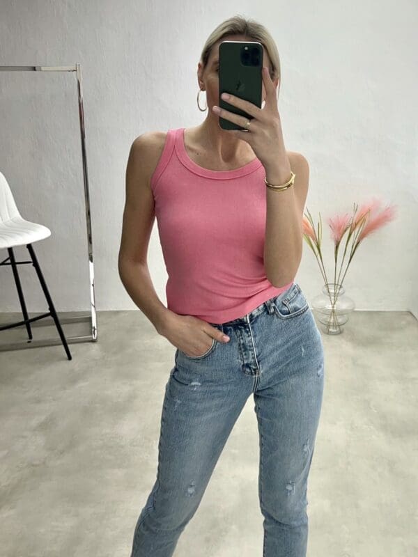 Marškinėliai Basic be rankovių