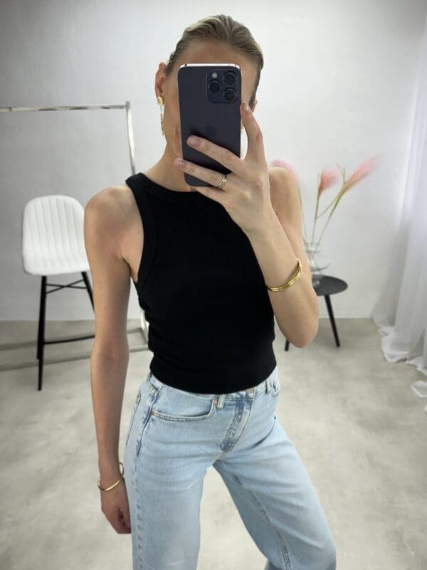 Marškinėliai Basic be rankovių