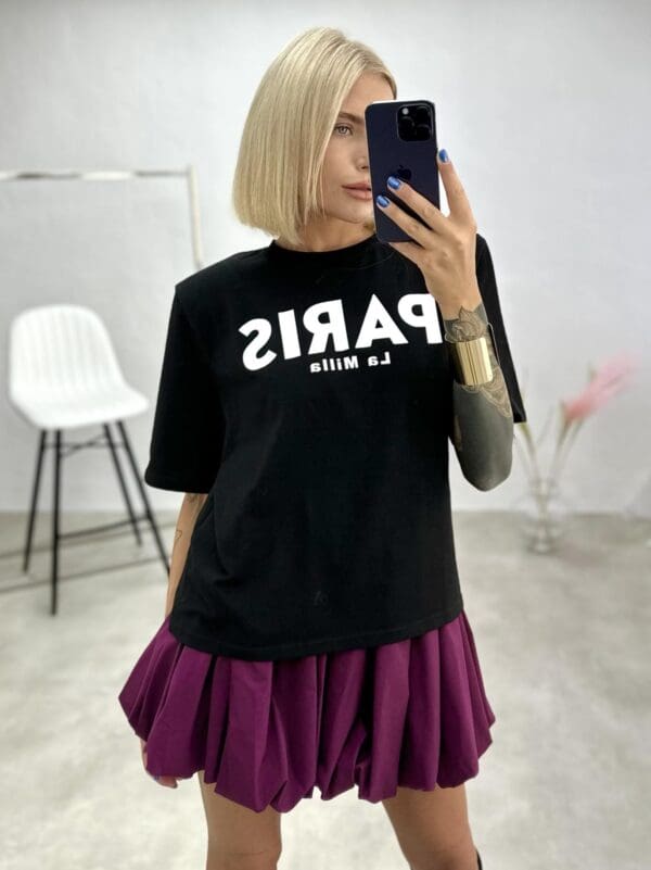 Laisvalaikio marškinėliai Paris