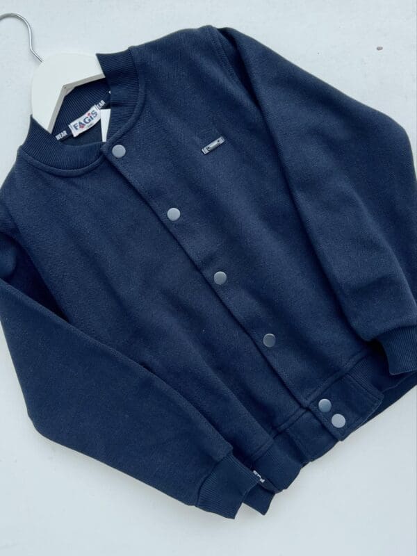 Bomberis tamsiai mėlynos spalvos