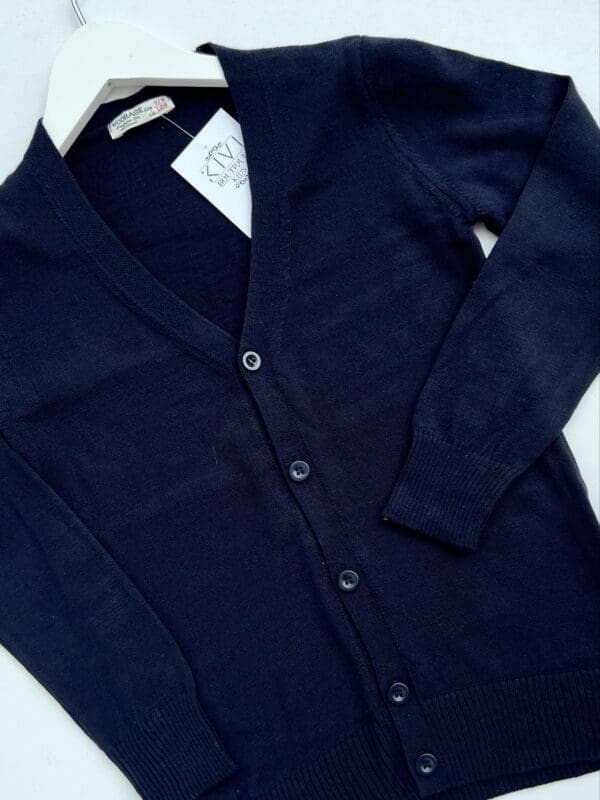 Megztinis su sagutėmis tamsiai mėlynos spalvos