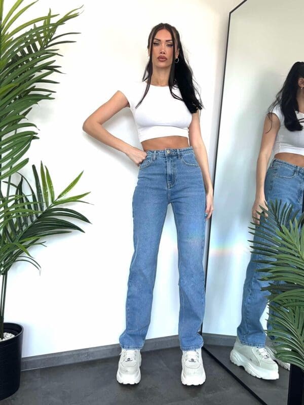 Džinsai Straight Fit