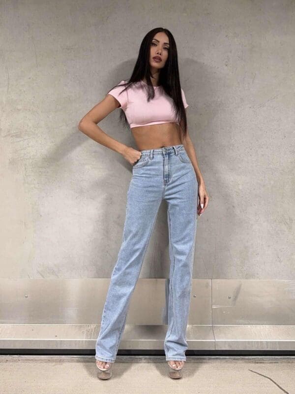 Džinsai Extra Long Straight Stretch