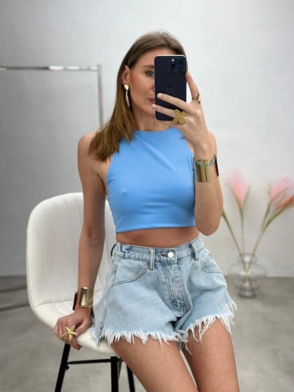 Marškinėliai Crop Top