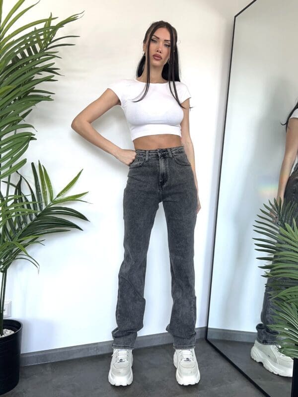 Džinsai Straight Extra Long Fit