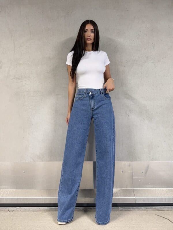 Džinsai Barrel Leg Extra Tall Fit