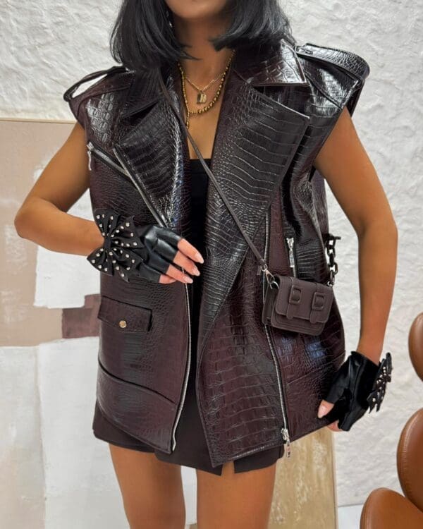 Krokodilo rašto liemenė