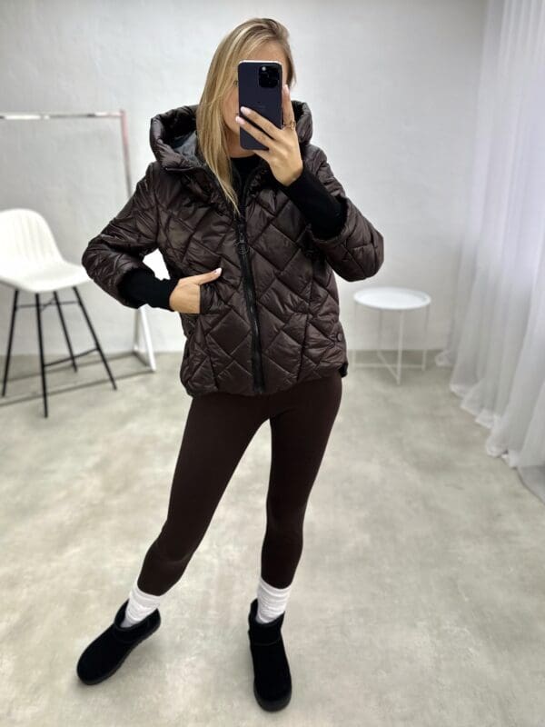 Dygsniuota blizgi striukė