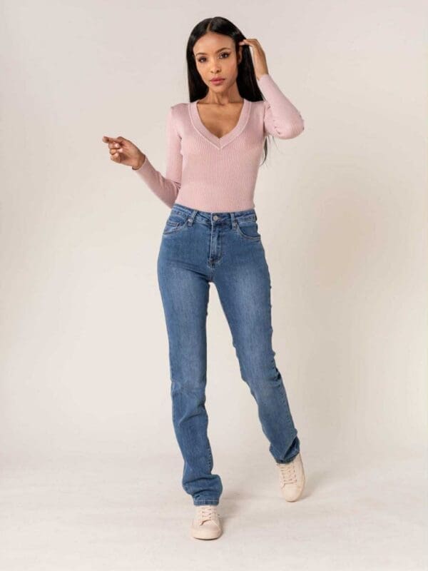 Džinsai Straight Tall Fit