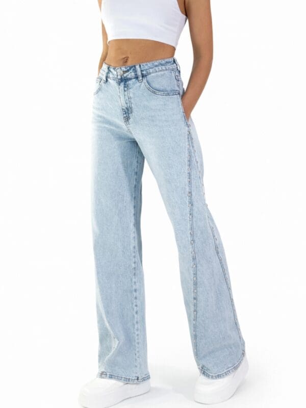 Džinsai Straight Stretch Fit