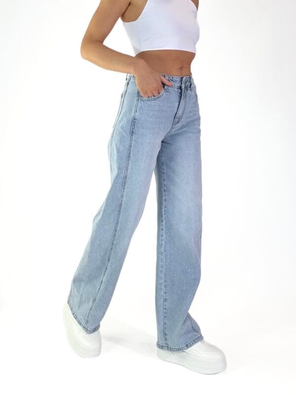 Džinsai Straight Stretch Fit