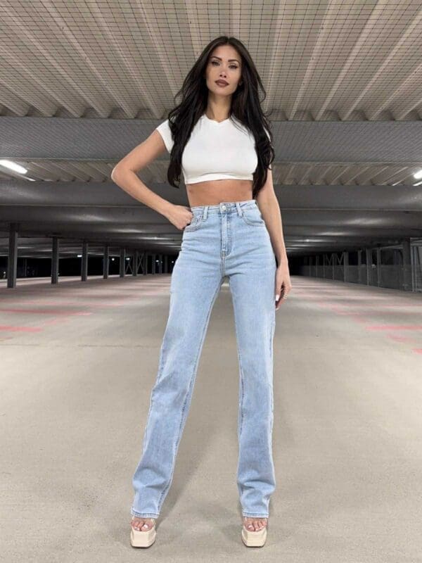 Džinsai Extra Long Straight Stretch