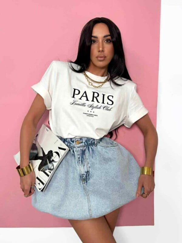 Marškinėliai su užrašu